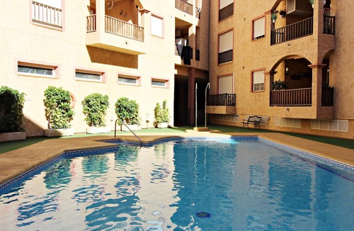 Villaricos Apartment | Los Fenicios Penthouse - 100m beach, sea views, WiFi