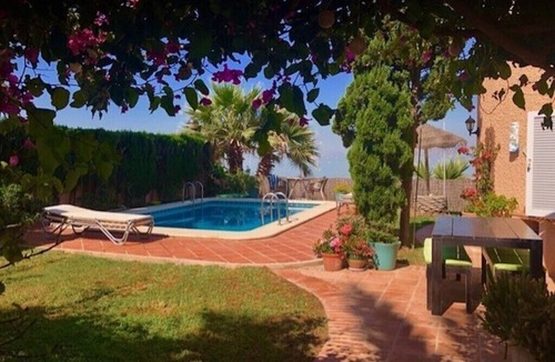 San Javier Ski Chalet | Lovely beachfront villa, 5 bedrooms and private pool on the Mar Menor