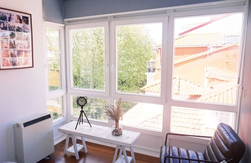 La Coruna Apartment | Luxurious downtown exterior apartment with views. SMART TV 55 "and APPLE IMAC.