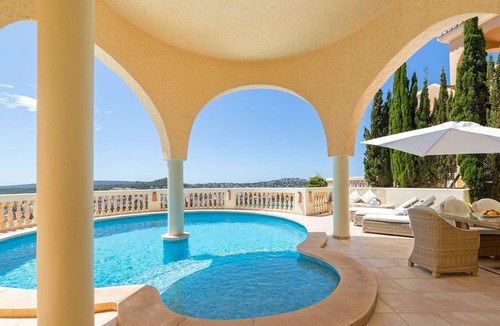 Ses Rotes Velles House | Luxurious holiday home in Santa Ponca with pool and fantastic sea views