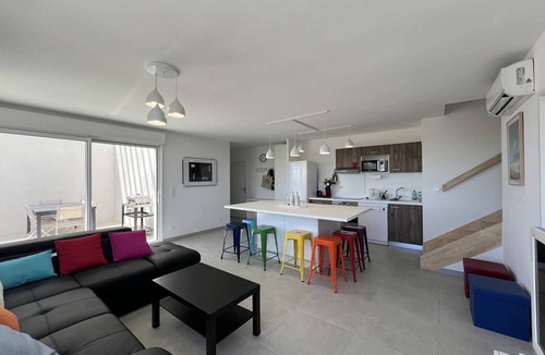 Leucate Apartment | Luxury Duplex for 7 Pers. with Terrace and Parking 500m from Beach