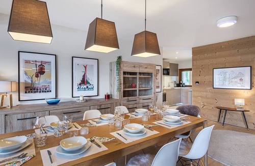 Chatel Apartment | Luxury flat 6 pers. - fireplace, close to the centre and slopes