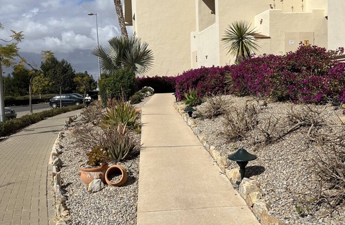 Roda Apartment | Luxury Ground Floor 2 bed apartment with private garden and communal pool.