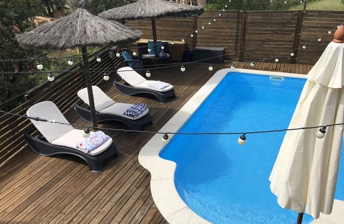 Begur Apartment | Luxury, self contained, airconditioned studio with private terrace & use of pool