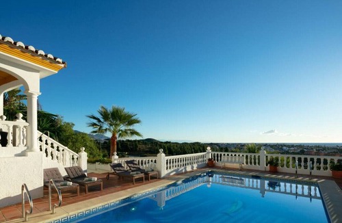 Mijas Villa | Luxury Villa with Heated Pool, Stunning Sea Views & Near Beach