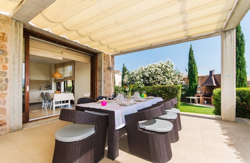 es Bacares Villa | Luxury villa for 10 with pool, gym, AC and wifi, only 150m to the sea