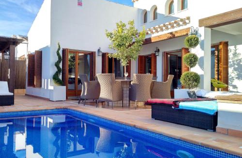 Caserio Los Tarquinos Villa | Luxury Villa on El Valle Golf Resort, Sauna, Hot Tub, Heated Pool.