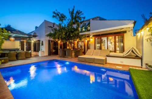 Caserio Los Tarquinos Villa | Luxury Villa on El Valle Golf Resort, Sauna, Hot Tub, Heated Pool.