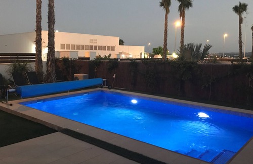 Lo Rufete Villa | Maldiva Contemporary villa with private heated pool in Golf Torrevieja