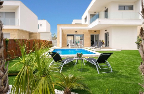 Lo Rufete Villa | Maldiva Contemporary villa with private heated pool in Golf Torrevieja