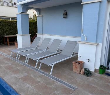 Torre-Pacheco Villa | Mar Menor Golf Resort , La maison bleue, villa piscine privée