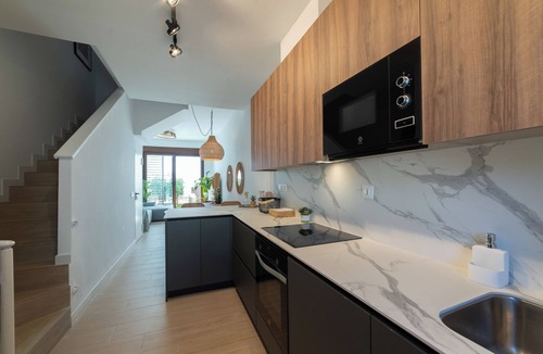 San Jose House | Mediterranean calm, cozy home with terrace in residential complex with pool