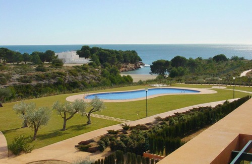 Calafat Apartment | Modern Ground Floor Apartment Marina Sant Jordi (MSJ79)