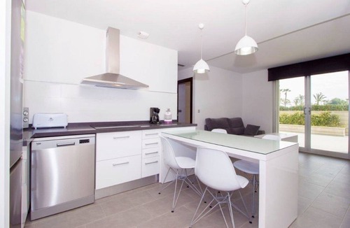 La Mata Apartment | Modern ground floor apartment with 80m² terrace + parking at La Mata beach
