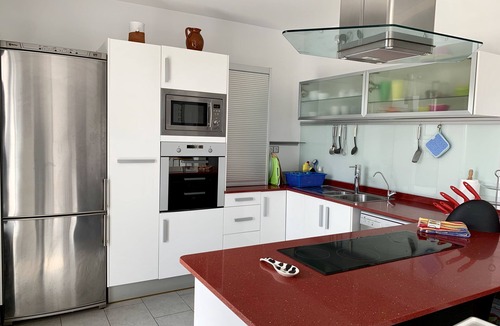 Binisafua Villa | Modern luxury villa with pool and stunning sea views.