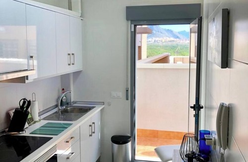 Puerto de Mazarron Villa | Modern Villa with sea views, close to beach. Air Con, Internet, WiFi & Sunsets !