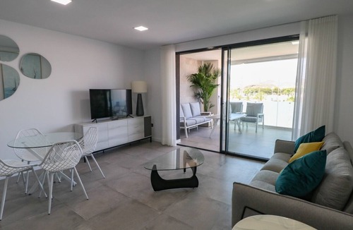 San Juan de los Terreros Apartment | New, modern and central apartment two minutes from the beach.