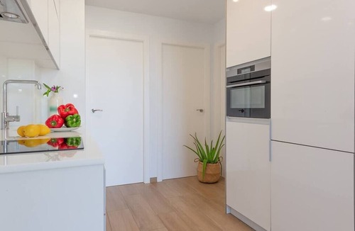 Gran Alacant Apartment | Nordic style apartment: Terrace, sea views & pool