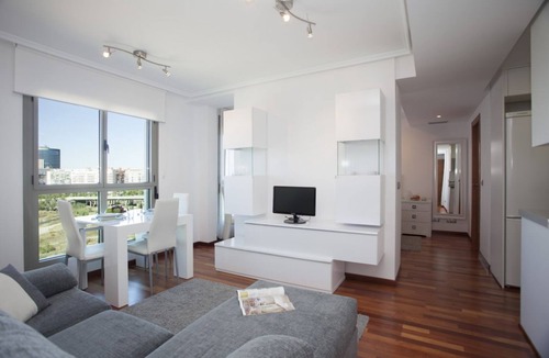 Poblats Maritims Apartment | Oceanic - Views of the Hemisfèric, Pool and Gym