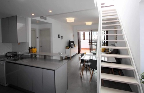 Mar de Pulpi Apartment | Oona, apartment with balcony, roof terrace and communal pool