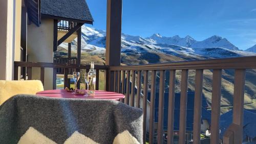 Germ Apartment | Peyragudes, Duplex grand confort avec vue imprenable