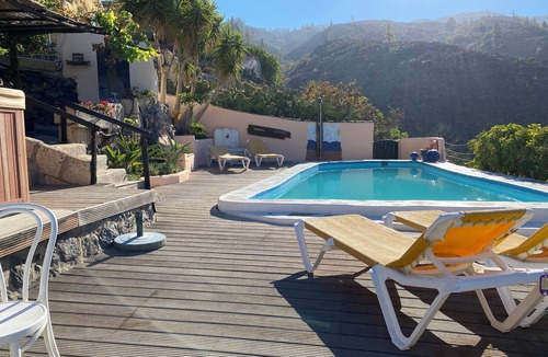 Guia de Isora Cottage | Private Cottage with shared Heatable Solar Pool, Sauna, Jacuzzi and Sea View