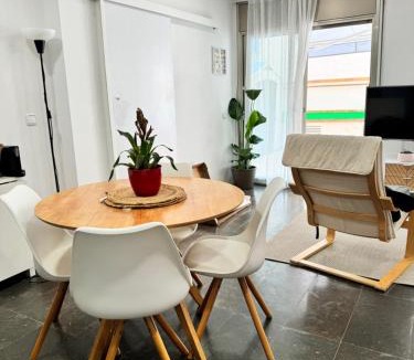 Pineda de Mar Apartment | Private terrace 1BR apt - 4min walk to the beach