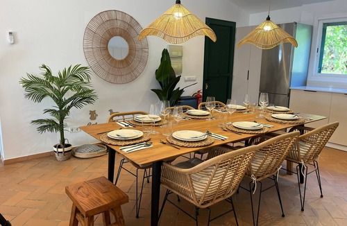 Sant Tomas Villa | Relax in Villa with Private Pool 1 Minute from the Beach - Pet Friendly!