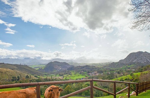 Collia Villa | Rustic apartment in Parres Asturias with a splendid view