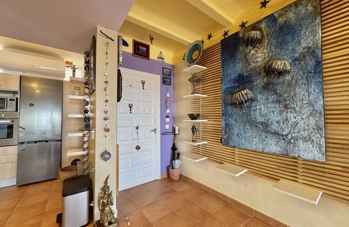 Roses Town Center Apartment | SAU. Beautiful sea views, spacious terrace, pool and parking
