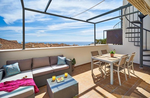 Benalmadena Apartment | Sea View Penthouse, Pool, Privacy, Benalmadena