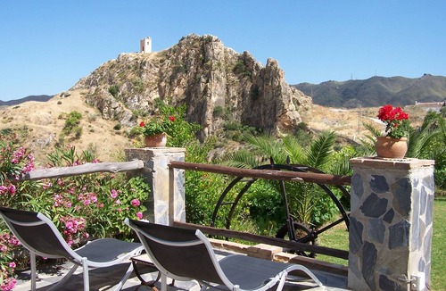 Lubrin Apartment | Semi-Detached Cottage with Pool, Private Terraces, Garden and Mountain Views