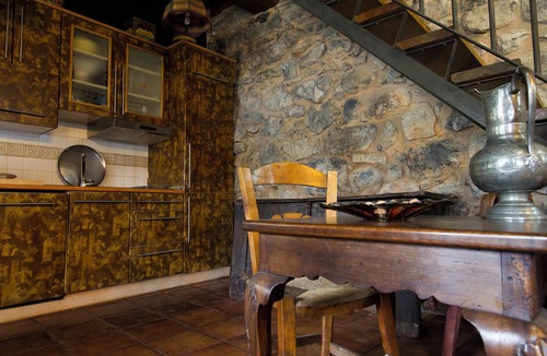 Munilla Cottage | Spacious house in the mountains in stone and wood, with garden, porch and barbecue.