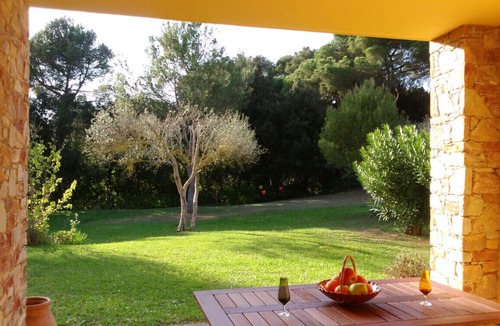 Regencos House | Stone house in a large garden-forest with private pool near Begur