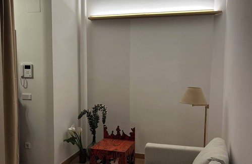 Art District Apartment | Studio Bilbao center aircon Guggenheim