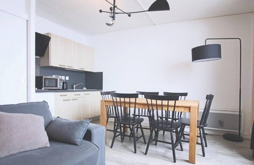 Piau Engaly Apartment | Studio cabin 4/5 pers, south-facing balcony, TV, equipped kitchen, ski locker
