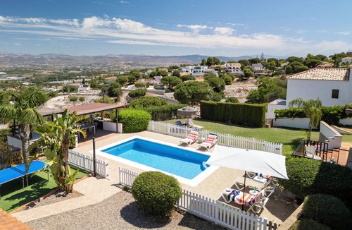 Pinos de Alhaurin Villa | Stunning Andalusian villa with heated pool and garden 20 minutes from the beach