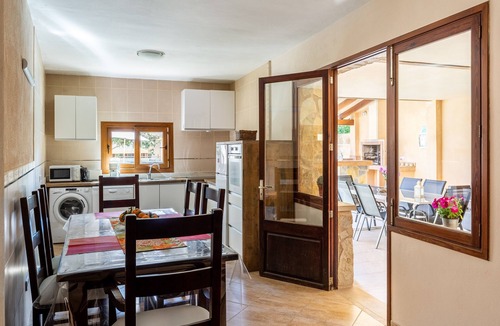 Capdepera Ski Chalet | Stunning "Casa Magui" with Pool, Garden, Terraces, WiFi; Parking Available