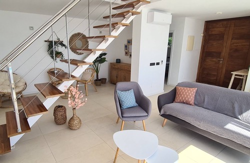 Sant Jaume Mediterrani House | Stunning modern villa with stunning Son Bou beach views, heated pool