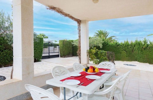 Calafat Villa | Stunning private villa for 6 guests with private pool, WIFI, A/C, TV, patio and pets allowed