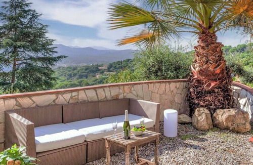 Santa Cristina de Aro House | Stunning private villa for 6 people with A/C, private pool, WIFI, TV and panoramic view