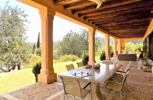 Esporles Villa | Stunning private villa for 10 guests with private pool, WIFI, A/C, TV, patio and panoramic view