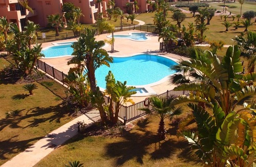 Torre-Pacheco Apartment | Stunning Top Floor 3 Bed Apartment with Sunny Terrace & Pool View