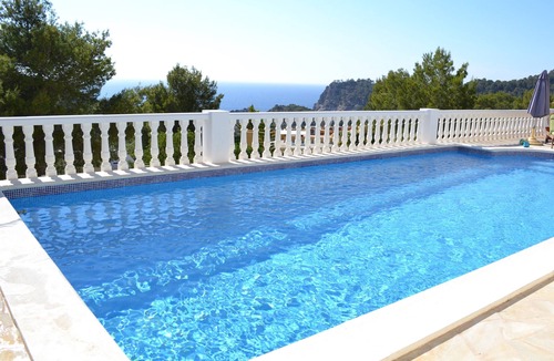 Sant Antoni de Portmany Villa | Stunning villa with sea & sunset views, in walking distance to Cala Salada beach