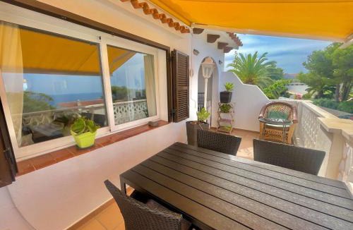 Sant Jaume Mediterrani Apartment | Suite with views of son bou beach