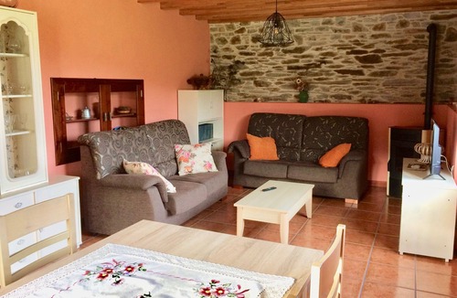 Ortigueira House | Sunny country cottage with garden located steps from several stunning beaches.