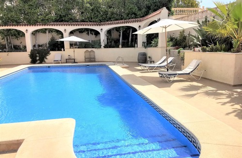 Coveta Fuma Villa | SUPERB LARGE VILLA FOR 6 PERSONS, SEA VIEW, PRIVATE POOL, A/A, WIFI, BBQ