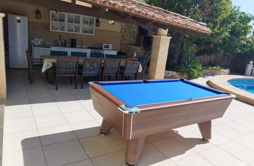 La Canuta Villa | Superb villa for 10p, seaview, private pool,airco, jacuzzi, pooltable