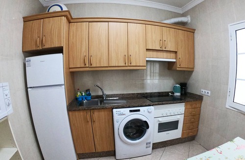 Gran Tarajal Apartment | The apartment is located by the sea and has Wi-Fi and satellite TV.
