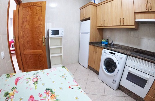 Gran Tarajal Apartment | The apartment is located by the sea and has Wi-Fi and satellite TV.